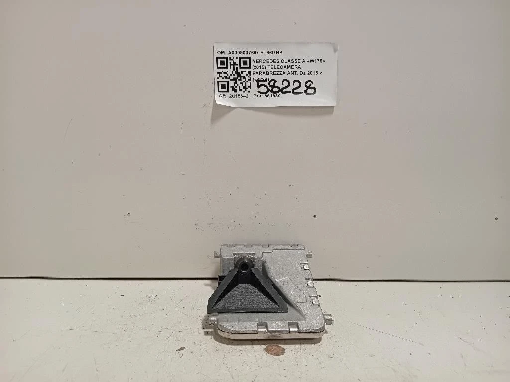Telecamera Parabrezza ANT A0009007607 Mercedes Classe A W176 2015