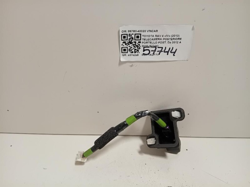 Telecamera Posteriore Portello POST 867B0-42020 Toyota RAV 4 IV 2013
