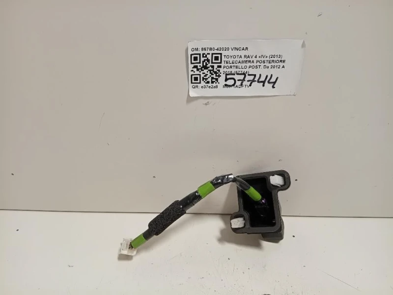 Telecamera Posteriore Portello POST 867B0-42020 Toyota RAV 4 IV 2013