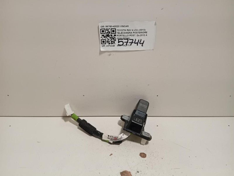 Telecamera Posteriore Portello POST 867B0-42020 Toyota RAV 4 IV 2013