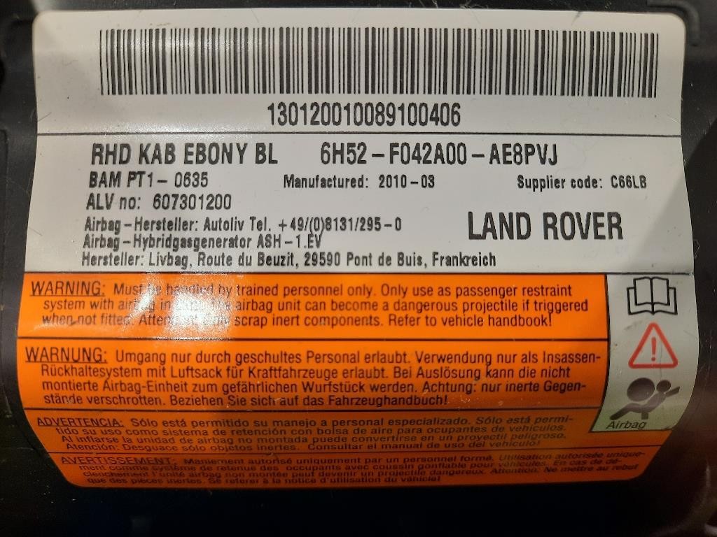 Air-bag Ginocchia DX 6H32-F042A00-AE8PVJ Land Rover Freelander II 2007