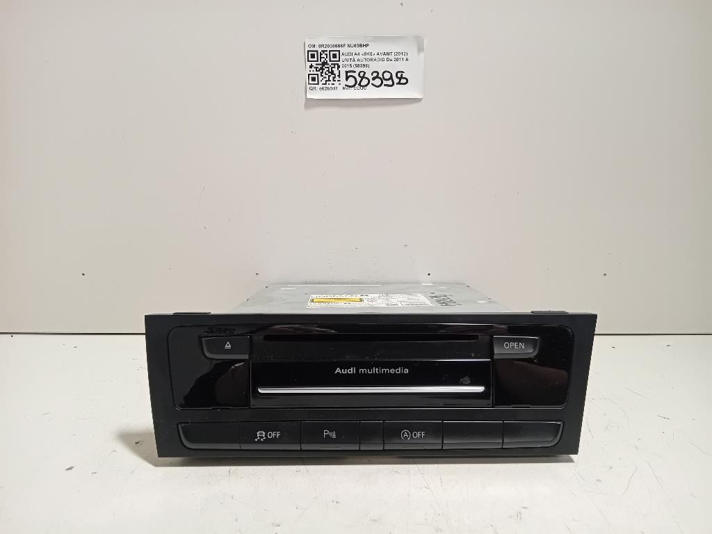 Unità Autoradio 8R2035666F Audi A4 8K5 Avant 2012