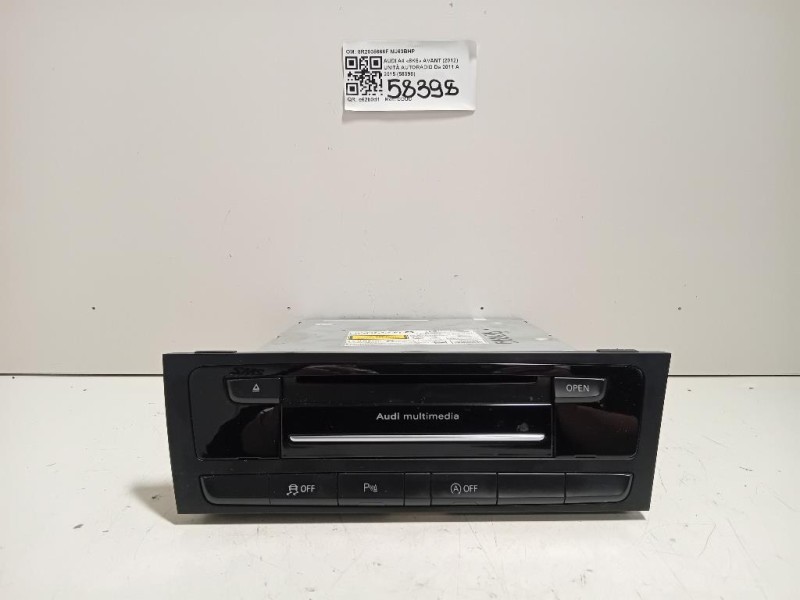 Unità Autoradio 8R2035666F Audi A4 8K5 Avant 2012
