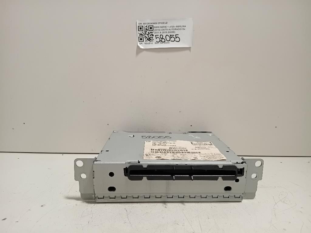 Unità Autoradio 65129290989 Bmw Serie 1 F20 Berlina 2012