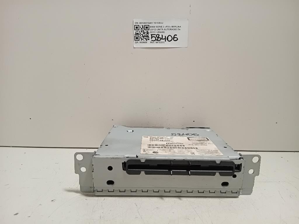 Unità Autoradio 65129310461 Bmw Serie 3 F30 Berlina 2012