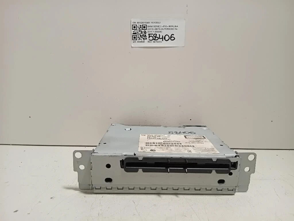 Unità Autoradio 65129310461 Bmw Serie 3 F30 Berlina 2012