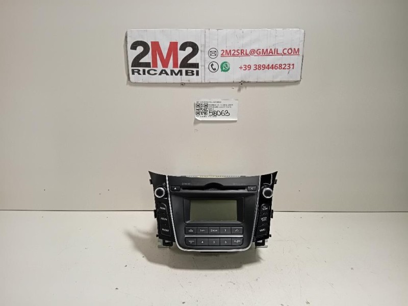 Unità Autoradio 96170-A6210GU Hyundai I30 II 2015