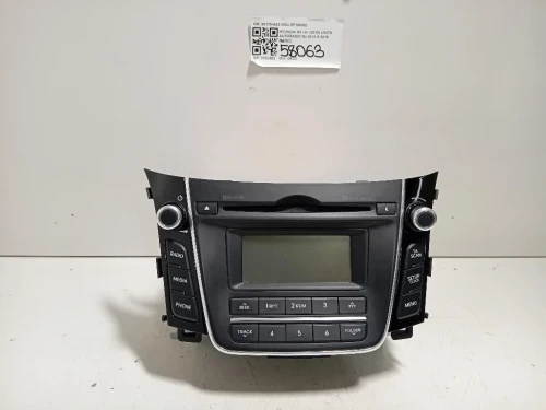 Unità Autoradio 96170-A6210GU Hyundai I30 II 2015