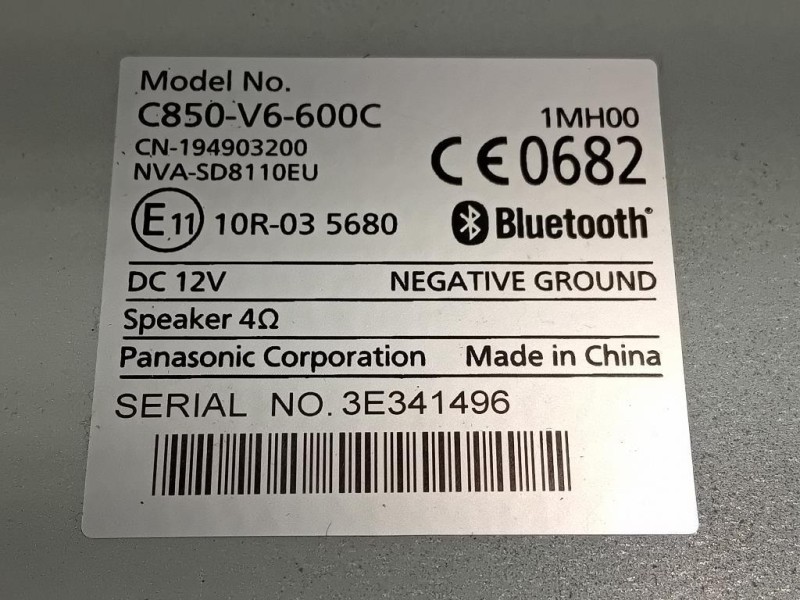 Unità Autoradio C850V6600C Mazda MX5 III 2006