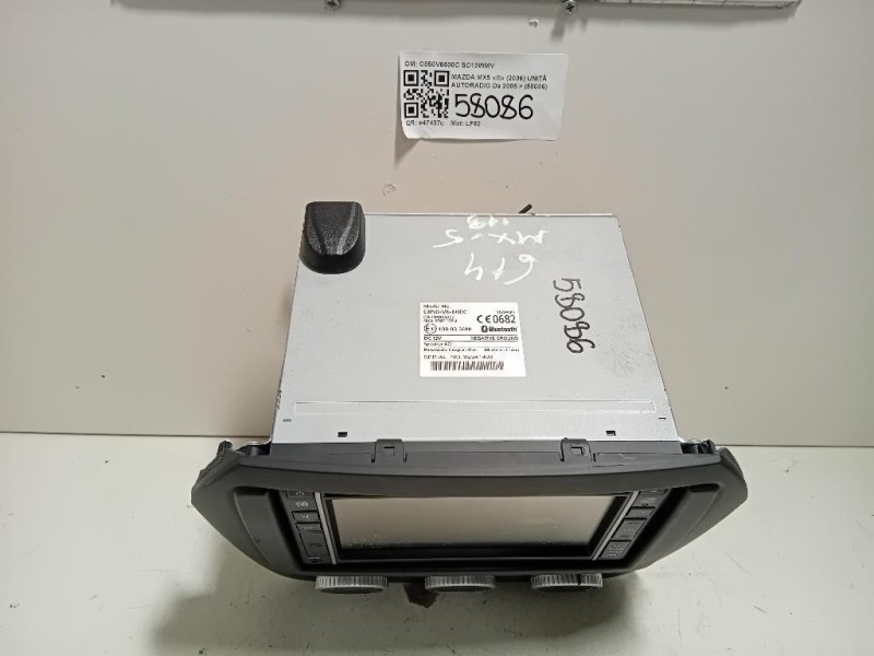 Unità Autoradio C850V6600C Mazda MX5 III 2006