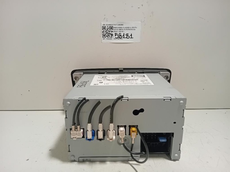 Unità Autoradio A2469002718 Mercedes Classe A W176 2015