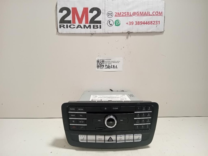 Unità Autoradio A2469002718 Mercedes Classe A W176 2015