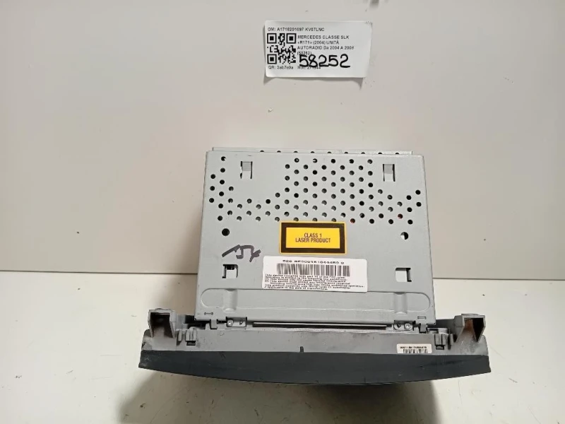 Unità Autoradio A1718201697 Mercedes Classe SLK R171 2004