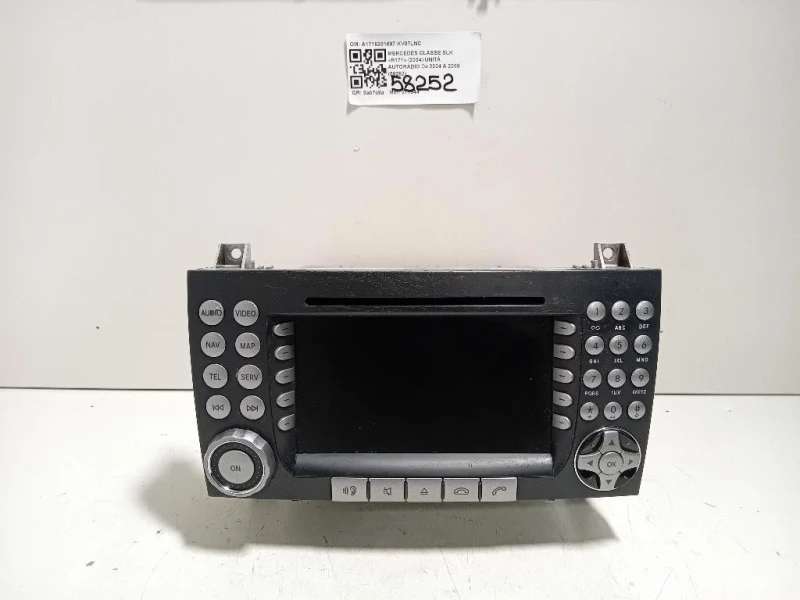 Unità Autoradio A1718201697 Mercedes Classe SLK R171 2004