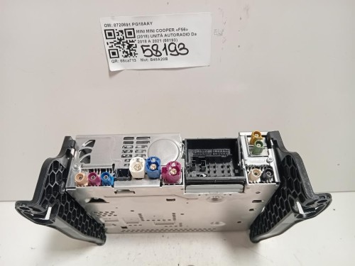 Unità Autoradio 8720691 Mini MINI Cooper F56 2018