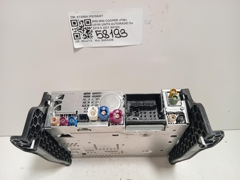 Unità Autoradio 8720691 Mini MINI Cooper F56 2018