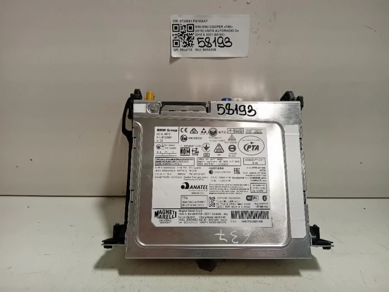 Unità Autoradio 8720691 Mini MINI Cooper F56 2018