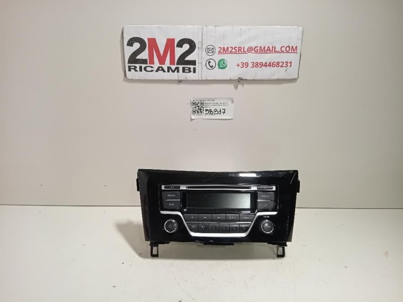 Unità Autoradio 28185HV00A Nissan Qashqai II 2017