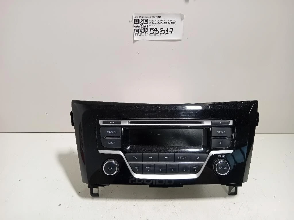 Unità Autoradio 28185HV00A Nissan Qashqai II 2017