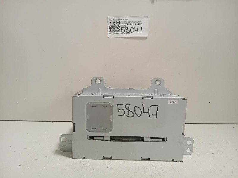Unità Autoradio 94551140 Opel Mokka 2013