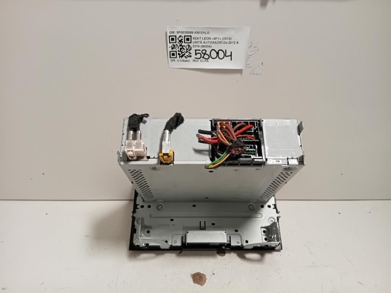 Unità Autoradio 5F0035869 Seat LEON 5F1 2013