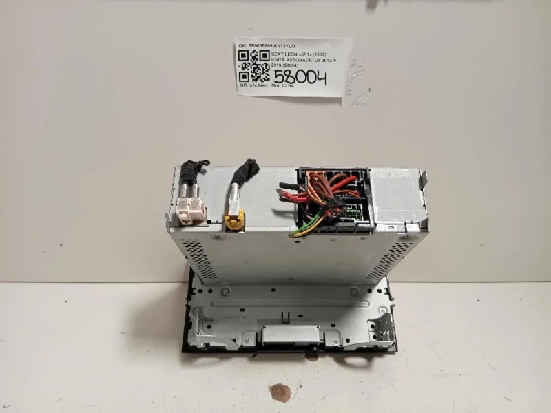 Unità Autoradio 5F0035869 Seat LEON 5F1 2013