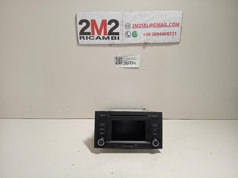 Unità Autoradio 5F0035869 Seat LEON 5F1 2013