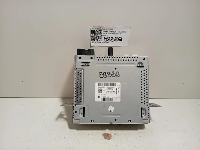 Unità Autoradio A4539006502 Smart Forfour 453 2015