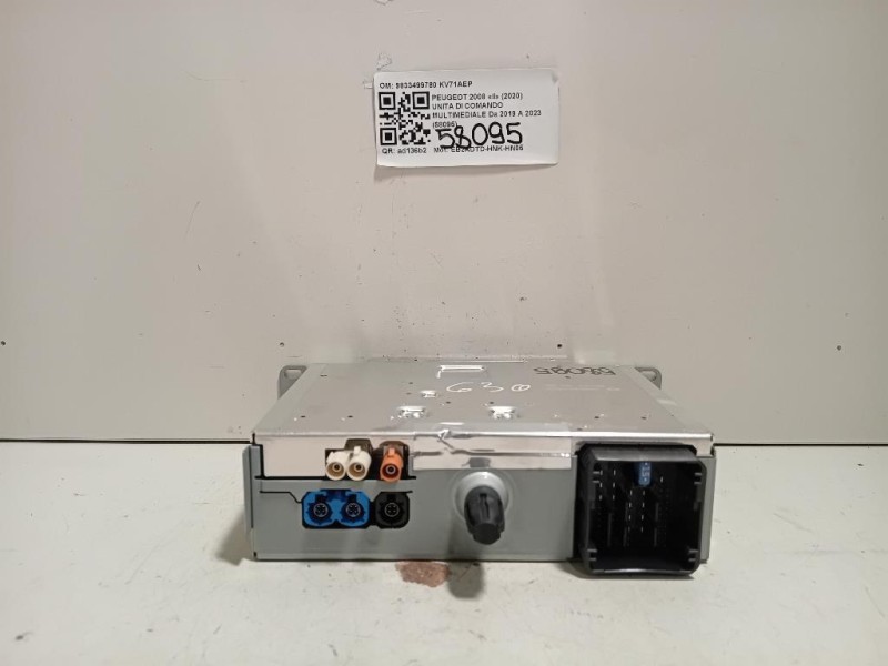 Unita DI Comando Multimediale 9833499780 Peugeot 2008 II 2020