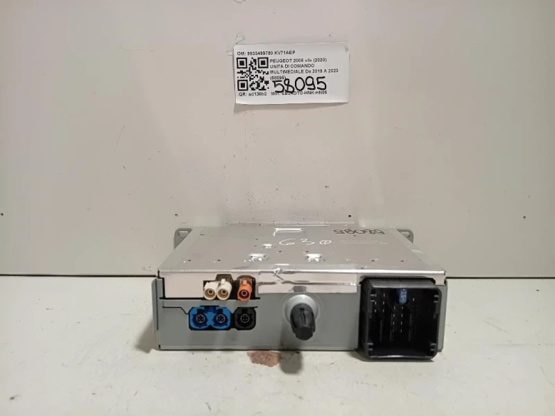 Unita DI Comando Multimediale 9833499780 Peugeot 2008 II 2020