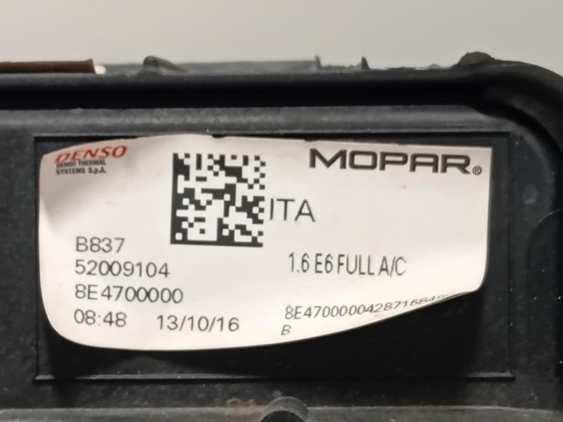 Ventola Raffreddamento 52009104 Jeep Renegade 2015