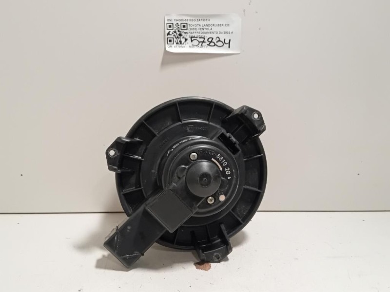 Ventola Raffreddamento 194000-53102G Toyota Landcruiser 120 2003