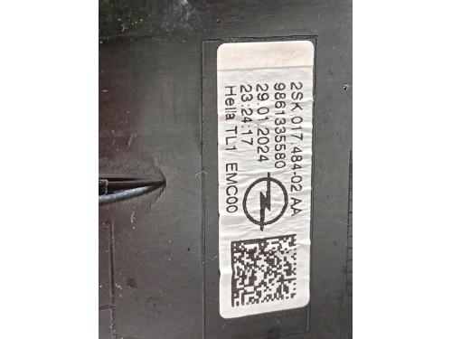 Fanale POST DX 9861335580 Opel Mokka B 2020