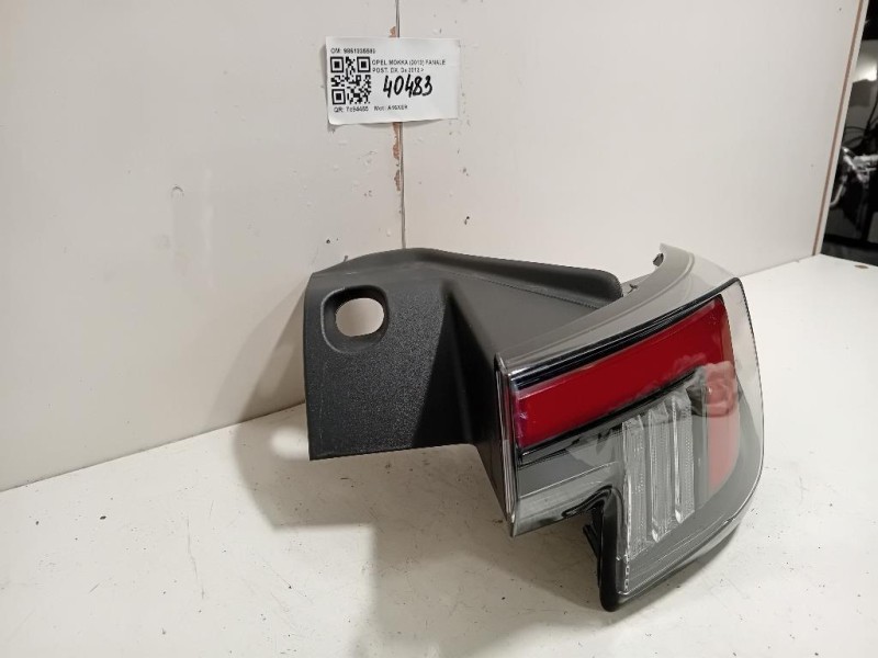Fanale POST DX 9861335580 Opel Mokka B 2020