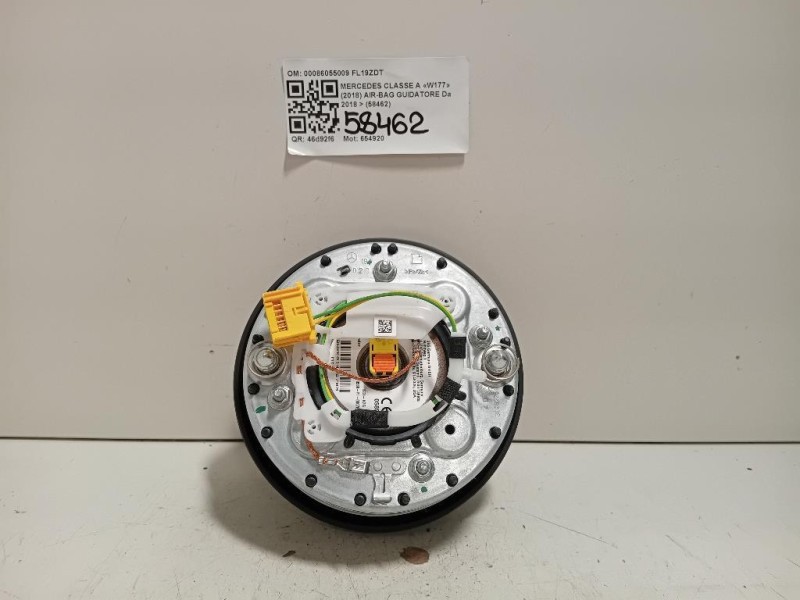 Air-bag Guidatore 00086055009-310445798162 Mercedes Classe A W177 2018