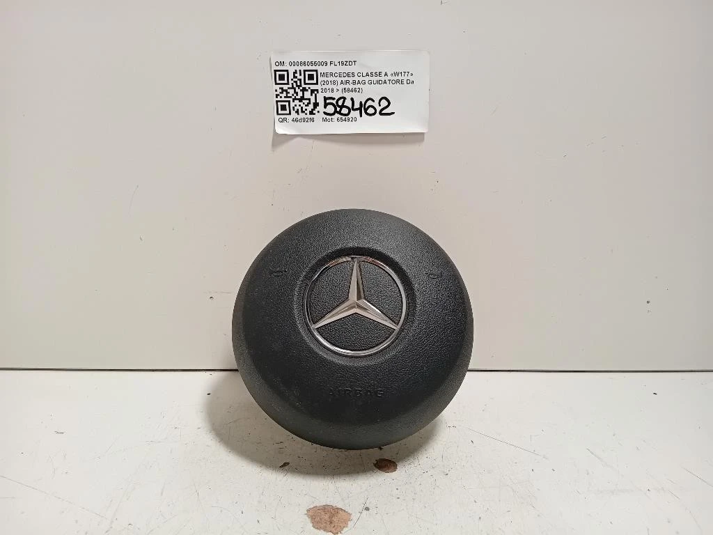 Air-bag Guidatore 00086055009-310445798162 Mercedes Classe A W177 2018
