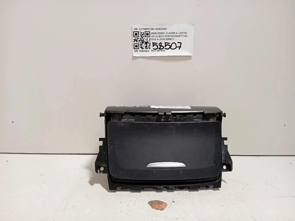 BOX Portaoggetti A1766801250 Mercedes Classe A W176 2013