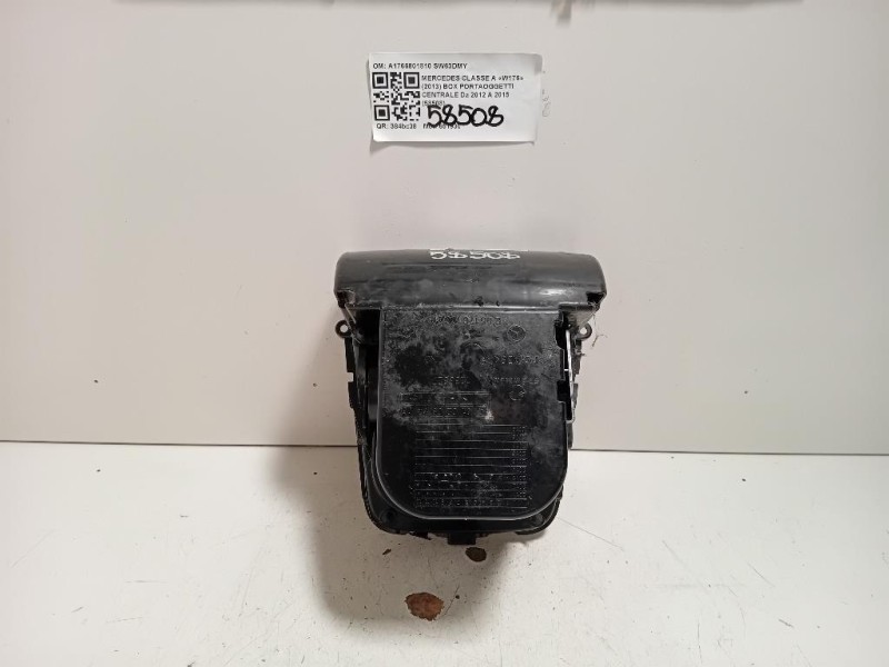 BOX Portaoggetti Centrale A1766801810 Mercedes Classe A W176 2013