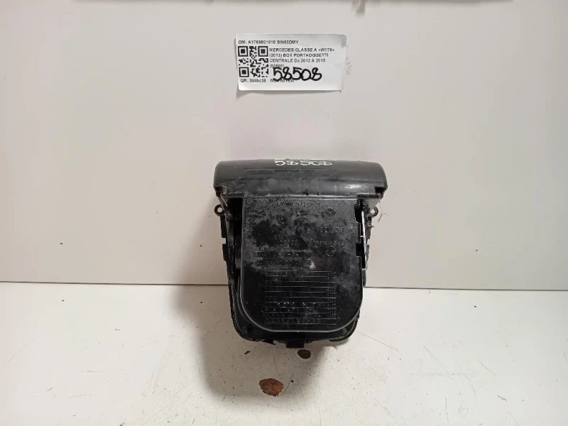BOX Portaoggetti Centrale A1766801810 Mercedes Classe A W176 2013