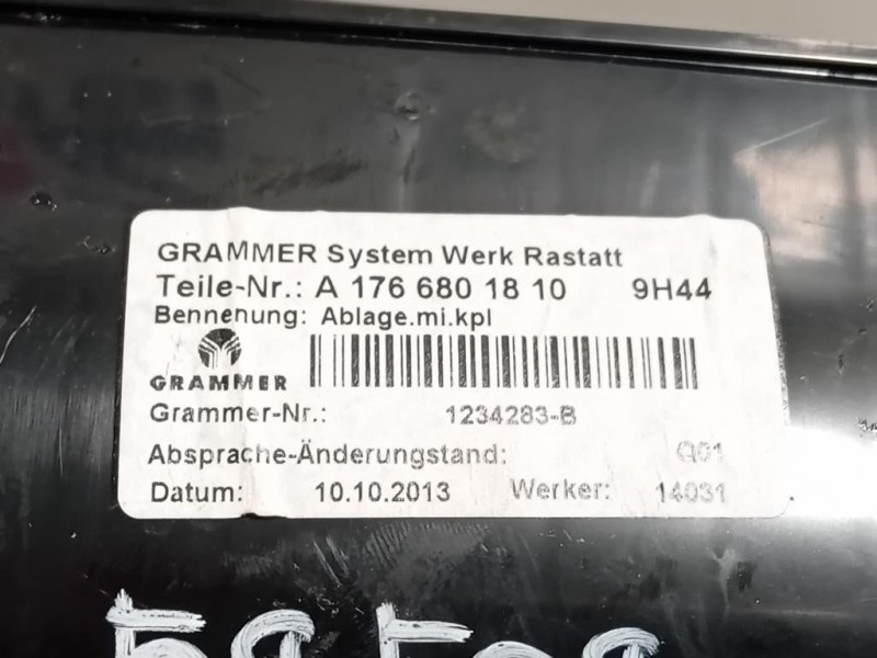 BOX Portaoggetti Centrale A1766801810 Mercedes Classe A W176 2013