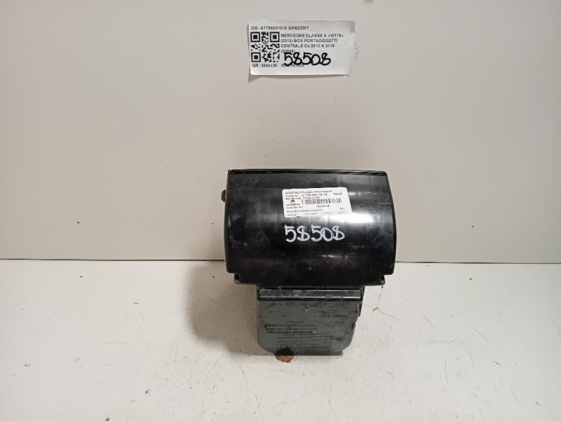 BOX Portaoggetti Centrale A1766801810 Mercedes Classe A W176 2013