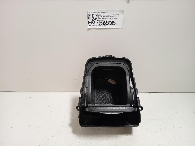 BOX Portaoggetti Centrale A1766801810 Mercedes Classe A W176 2013