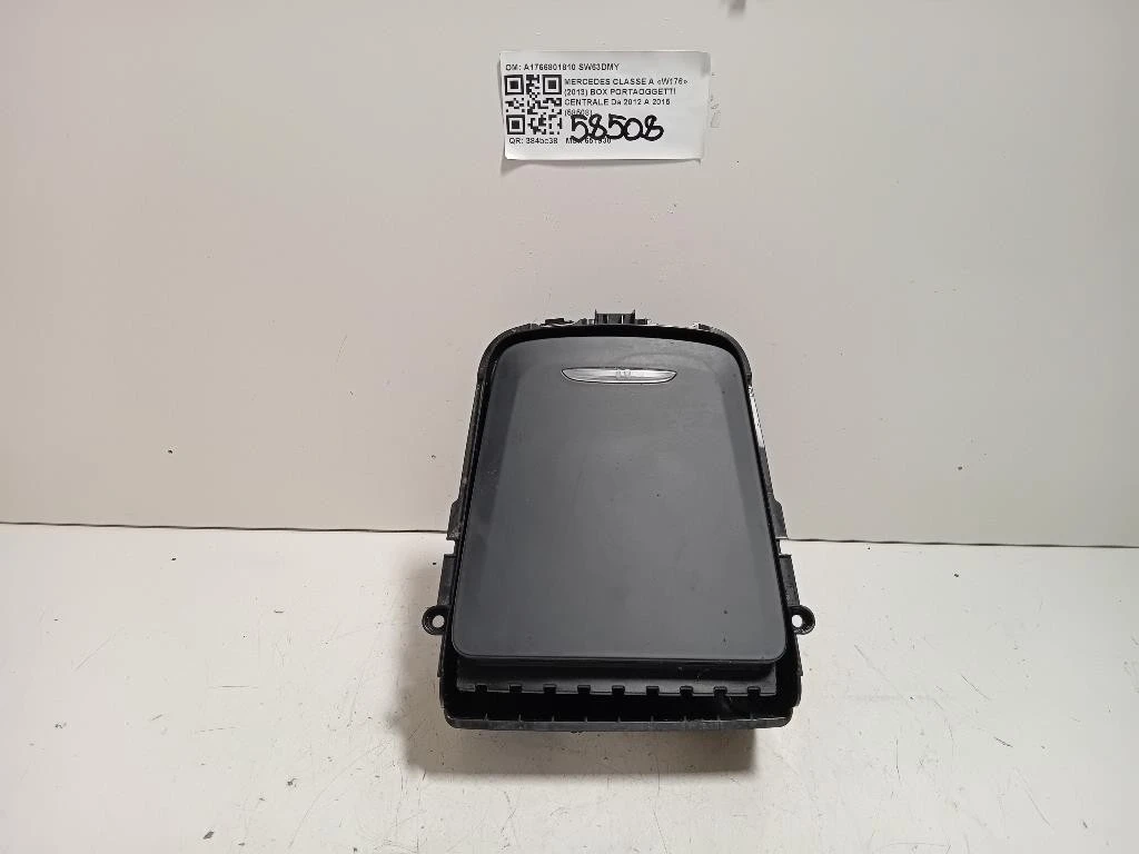 BOX Portaoggetti Centrale A1766801810 Mercedes Classe A W176 2013