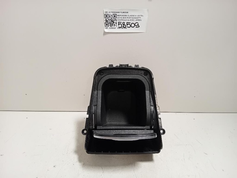 BOX Portaoggetti Centrale A1766804600 Mercedes Classe A W176 2015