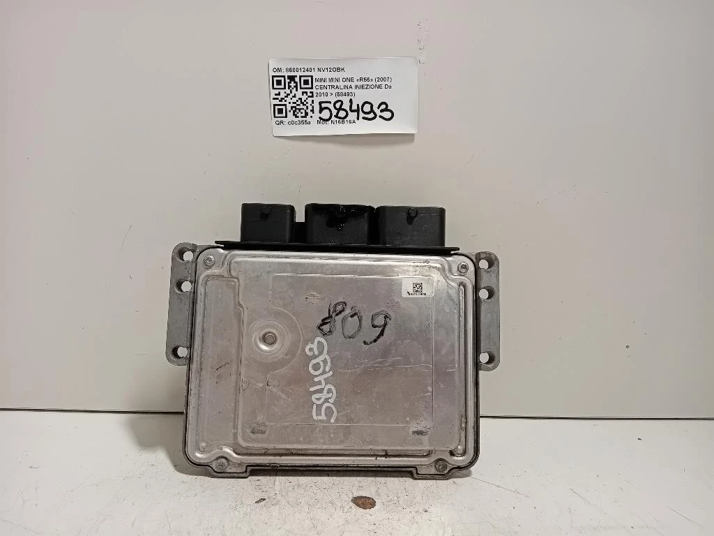 Centralina Iniezione 860012401 Mini MINI ONE R56 2007