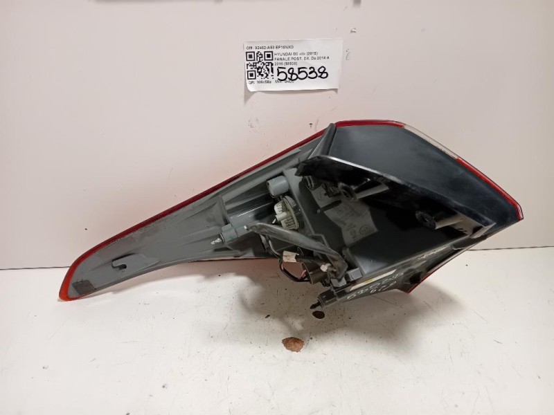 Fanale POST DX 92402-A50 Hyundai I30 II 2015