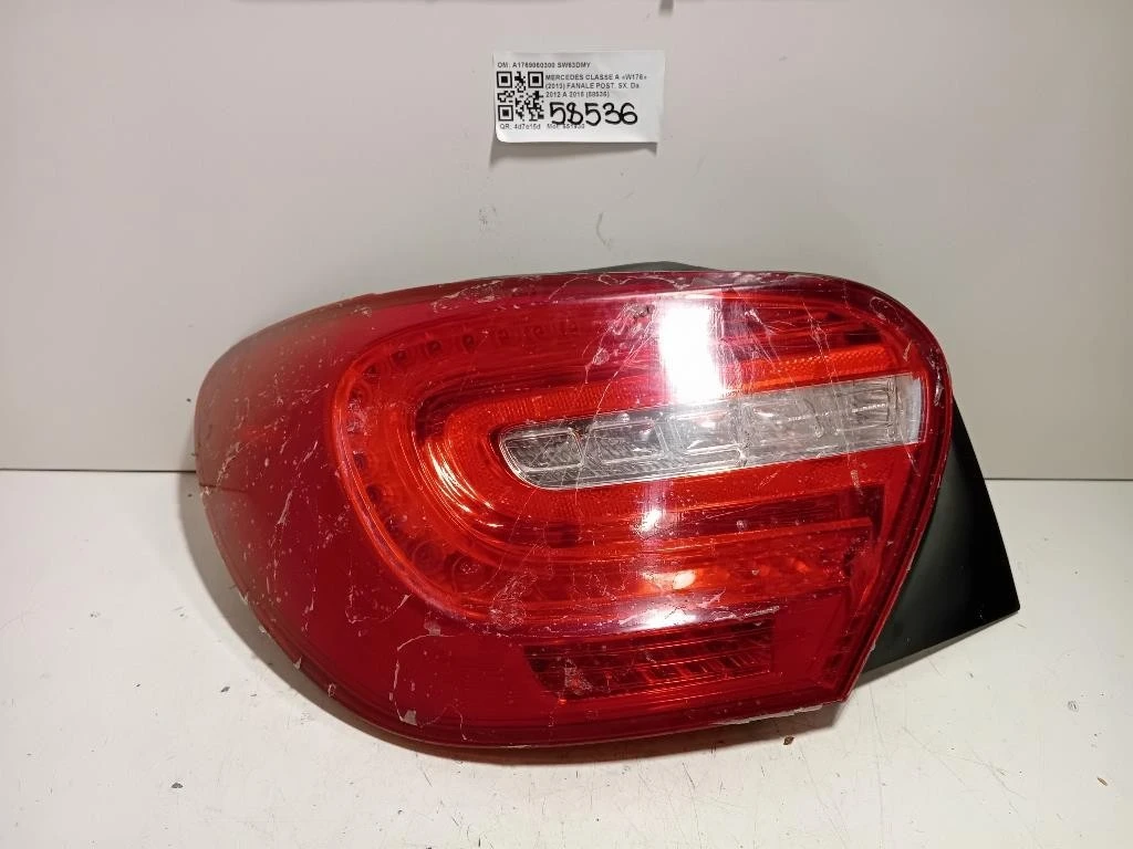 Fanale POST SX A1769060300 Mercedes Classe A W176 2013