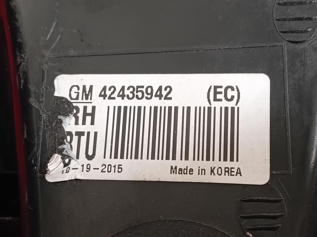 Fanale POST DX 42435942 STOP POST Opel Mokka X 2016