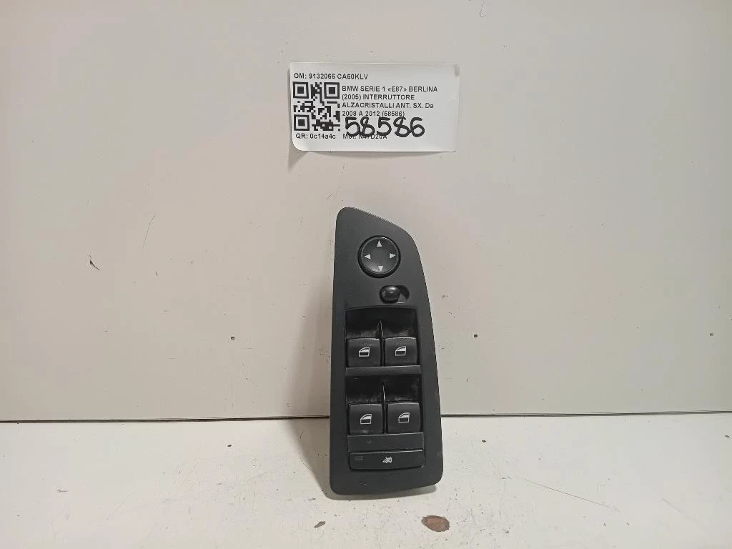 Interruttore Alzacristalli ANT SX 9132066 Bmw Serie 1 E87 Berlina 2005