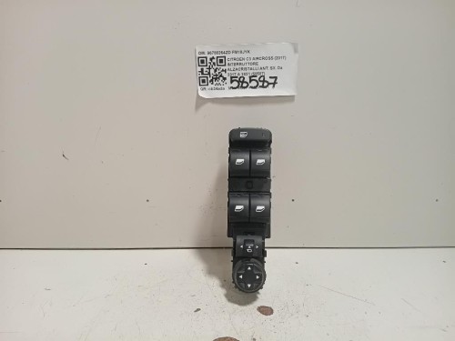 Interruttore Alzacristalli ANT SX 96788264ZD Citroen C3 Aircross 2017